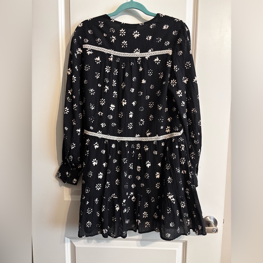 Zara Black Dress Size Medium - Picture 5 of 5